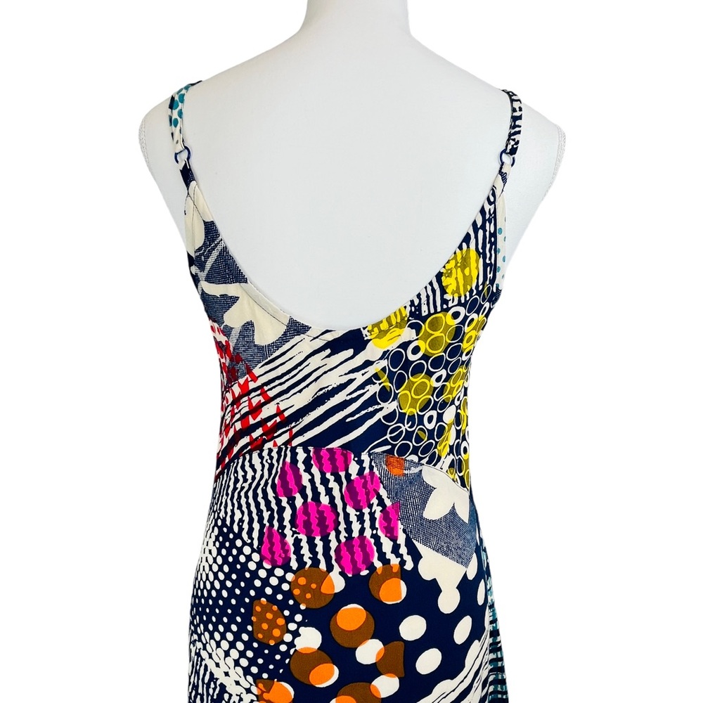 JAMS WORLD Simpson Print Vintage Maxi Sun Dress Size Small - Picture 10 of 13